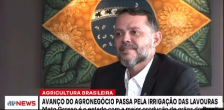 Midia Nacional destaca potencial de MT na agricultura irrigada e refor