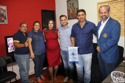 Governador do Rotary Club visita Confresa e anuncia parcerias