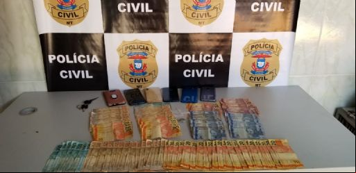 PJC recupera dinheiro levado em assalto e fecha boca de fumo em Nova Xavantina