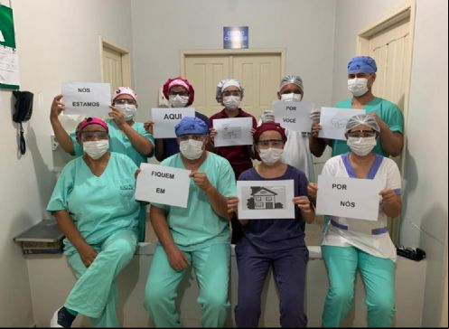 Equipe do Hospital de Confresa adere 