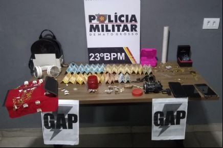 Traficante tenta fugir da pol