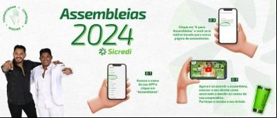 Assembleia da Sicredi Araxingu permanece dispon