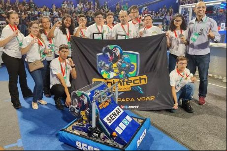 Estudantes de Mato Grosso garantem vaga em campeonato mundial de rob