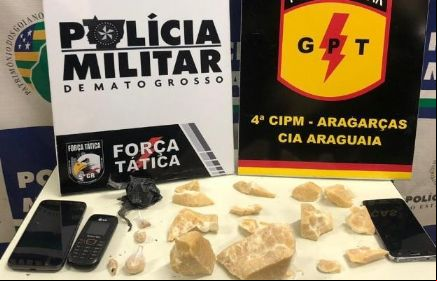 Trabalho integrado intercepta dupla com droga na regi